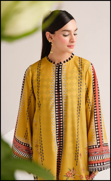 This 2 pcs Stitched Dress/CO-ORD DIGITAL PRINTED 2PC